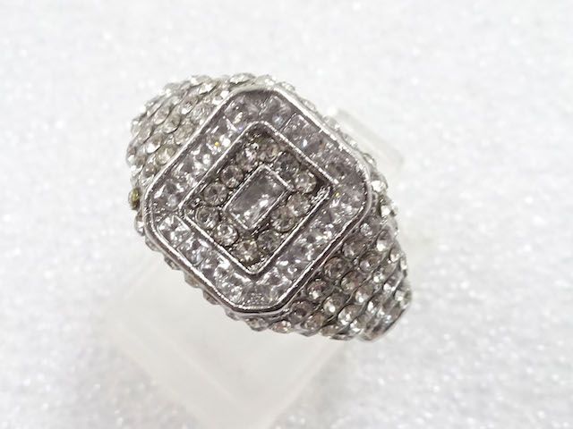 CRYSTAL FASHION RING / JP SIZE 18